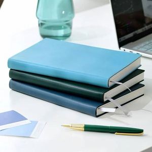 Carnet à couverture rigide personnalisé avec logo B5A5 A6, en PU, gravé au laser, journal unique, planificateur pour cadeaux promotionnels - Product Image 5