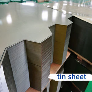 Stagno fabbrica fornitura MR grado tinplat 0.16 t3 lamiera di acciaio latta libero prezzo latta in acciaio elettrolitico latta - Product Image 2