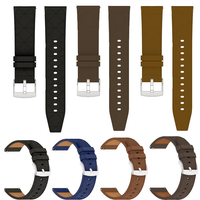 Tali Jam Tangan Pengganti Pintar Bisnis Olahraga Kulit Sintetis 22Mm Pemasangan Mudah untuk Jam Tangan Garmin Vivoactive 4 Venu 2/3
