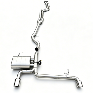 Système d'échappement Valvetronic Ss304 pour <span class=keywords><strong>BMW</strong></span> 325i 323i 320i 328i 330i 335i E90 E91 <span class=keywords><strong>E92</strong></span> 2.5L 3.0L N52 N53 Tuning Catback - Product Image 1