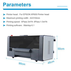 Automatic Inkjet A3 Printer Offset I3200 A3 Dtf Printers to Roll Dtf Printer for Textile Digital Printing - Product Image 2