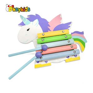 Nouveau musical licorne en bois <span class=keywords><strong>xylophone</strong></span> pour enfants W07C085 - Product Image 3