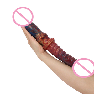 Dildo a Doppia Testa in Silicone a Forma di Spada per Ingrandimento del Pene, Gioco per Adulti, Giocattoli per Lesbiche - Product Image 4