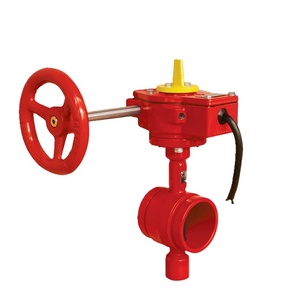 วาล์วผีเสื้อ UL FM แบบปลายร่อง 300PSI - Product Image 1