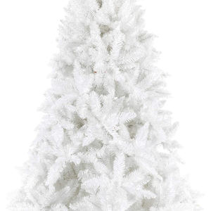 Árbol de Navidad Artificial espeso de escarcha blanca sin iluminar de 5 pies, árbol de pino de Navidad con soporte de Metal sólido, artesanías artificiales para árboles de Navidad - Product Image 4