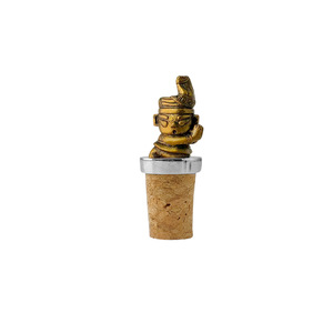Sanxingdui Cork Bottle <b>Stopper</b> Wine Seal Luxury Retro Design Multi Functional Kitchen Tool - Product Image 1