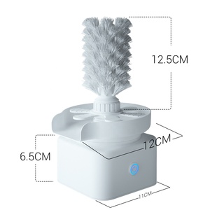 Lave-gobelet en verre automatique Machine de rinçage d'évier de cuisine à haute pression Outil de nettoyage de tasse de thé de <span class=keywords><strong>bouteille</strong></span> de lait de bière de ménage - Product Image 4