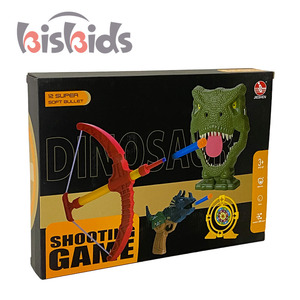 <strong>Dinosaur</strong> Soft <strong>Gun</strong> Shooting Toy for Kids Dual Purpose Bullet/Dart Play - Product Image 6