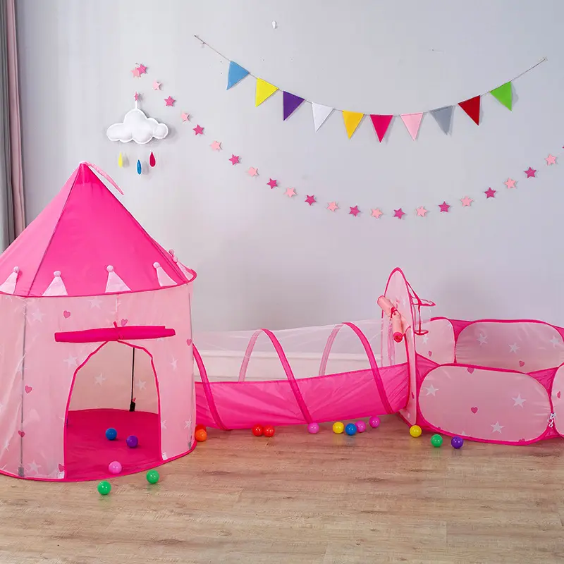 Aangepaste Hoge Kwaliteit Kinderen Tent Kids Speelgoed Huis Kasteel Tent Voor Indoor Outdoor Kids