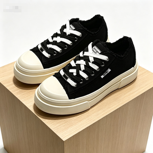 Scarpe da Passeggio in Tela con Lacci per <span class=keywords><strong>Uomo</strong></span>, Suola in Gomma Traspirante, Tendenza Moda per Tutte le Stagioni, Casual e da Lavoro - Product Image 4