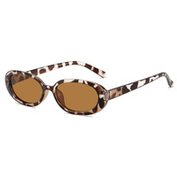 Nouvelles lunettes de soleil tendance européennes et américaines, monture ovale, lunettes de soleil personnalisées