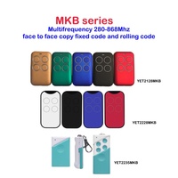 Control Remoto Universal MKB 280-868Mhz, Duplicador de Control Remoto para Copiar Cara a Cara, para Puerta de Garaje Automática