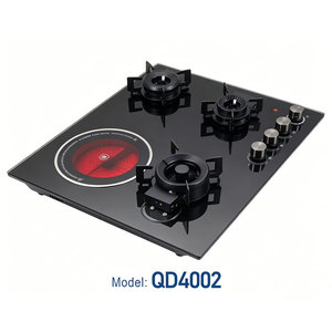Cuisinière à <span class=keywords><strong>gaz</strong></span> multifonctionnelle pour la maison, 4 brûleurs, cuisinière à <span class=keywords><strong>induction</strong></span> électrique en céramique infrarouge - Product Image 2