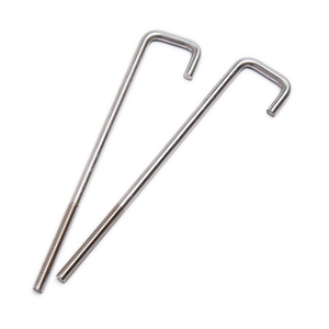 สลักเกลียวยึด A2-70/A4-80 แบบ J โบลต์เปิดรู รูปตัว J - Product Image 1