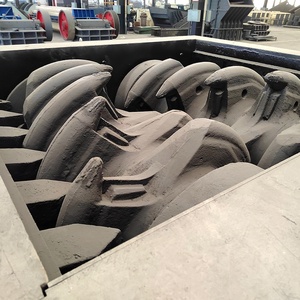 Đôi răng con lăn Máy Nghiền để nghiền than đá vôi Pet Coke canxi Carbide đất sét - Product Image 2