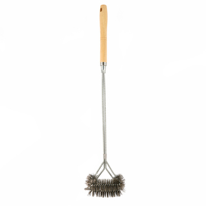 Brosse de nettoyage pour outil de <span class=keywords><strong>barbecue</strong></span> brosse d'élimination des taches d'huile de gril, brosse de dégraissage pour gril de <span class=keywords><strong>barbecue</strong></span> nettoyage de fil d'acier inoxydable - Product Image 2