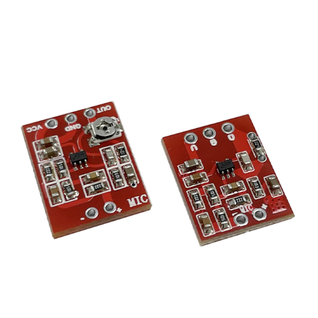 Gain Adjustable Electret MIC Preamplifier MAX4466 Electret Microphone Amplifier Module Microphone Amplifier Circuit Board