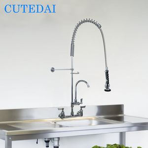 Mitigeurs muraux à pulvérisation intégrés pour unité de lavage commercial 3-en-1 <span class=keywords><strong>avec</strong></span> robinet de pré-évier - Product Image 3