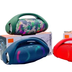 Boombox 3 Mini Nieuwe Parlantes Speaker Kleine Goede Kwaliteit Speaker Met Gekleurde Lichten Plastic Bass Speaker