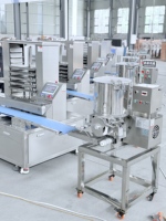 Machine automatique à galettes de bœuf et pains de viande, machine à former des coupes de viande et des tourtes à la viande avec moteur