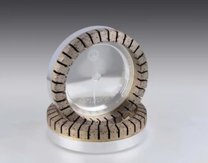 Meule diamantée à dents segmentées de haute qualité meule diamantée biseautée extérieure pour rectifieuse de verre - Product Image 4