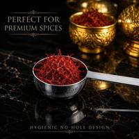 Juego de Cucharas Medidoras de Lujo de 9 Piezas con Caja de Regalo Magnética Personalizada, Cucharas de Acero Inoxidable 18/10, Regalo Premium para el Mercado de los Emiratos Árabes Unidos