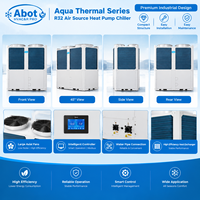 Pompe à chaleur air-eau Midea Aqua Thermal Series R32 DC Inverter, refroidisseur modulaire à air refroidi pour eau chaude sanitaire 75-180 kW