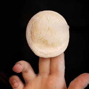 Éponge nettoyante pour le visage en luffa naturelle, serviette exfoliante pour un nettoyage en profondeur et le démaquillage, commande minimum 100 pièces - Product Image 5