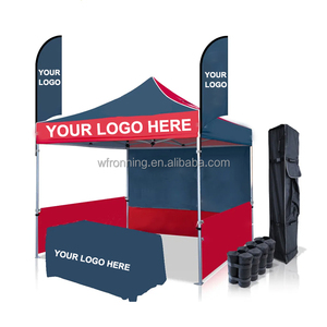 Lều che nắng ngoài trời khung nhôm chắc chắn chống thấm nước 3x3 mét, chống tia UV, có thể gấp gọn, in hình dùng cho sự kiện ngoài trời - Product Image 2