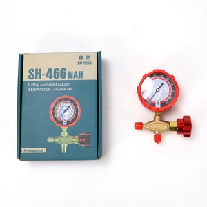 सस्ते R134a <span class=keywords><strong>R12</strong></span> R22 पीतल वाल्व शरीर एकल कई गुना गेज - Product Image 2