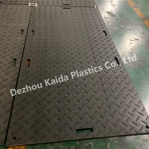 <span class=keywords><strong>Uhmwpe</strong></span> nhiệm vụ nặng nề Mat tùy chỉnh cắt HDPE tạm thời bảo vệ mặt đất thảm Tấm nhựa cho sàn Bảng điều khiển - Product Image 5