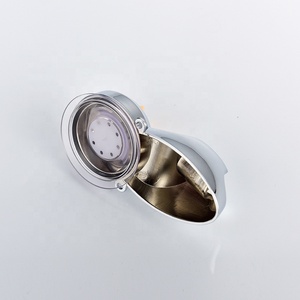 Support de pommeau de douche à ventouse, sans perçage, installation facile, finition chromée, design moderne, pour hôtel, appartement, salle de bain, fixation murale - Product Image 4