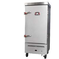 Ruitai 8-bakjes gasrijststomer met CE SUS304/SS201, timer/hendelopties, economisch tot extra sterk, voor kantine/hotel/buffet