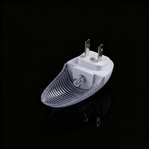 Đèn ngủ tường LED hiện đại ABS bán buôn với phích cắm US - Đèn ngủ tiết kiệm năng lượng màu trắng cho phòng ngủ, phòng trẻ em & hành lang - Product Image 2