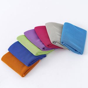 Serviette de poignet carrée en polyester à séchage rapide, sensation de fraîcheur, absorbante pour le sport, la gym, la course en extérieur, tricotée, pour le lavage des mains - Product Image 4