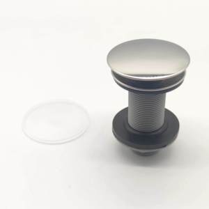 Chine hôtel 7/8 bouton <span class=keywords><strong>poussoir</strong></span> clic clac <span class=keywords><strong>bouchon</strong></span> non fendu bassin déchets Pop Up salle de <span class=keywords><strong>bain</strong></span> vidange déchets - Product Image 6