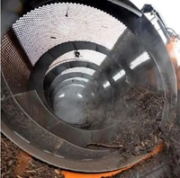 Compost industriel trommel rotatif écran tambour tamis machine à sauter poubelle rouleau