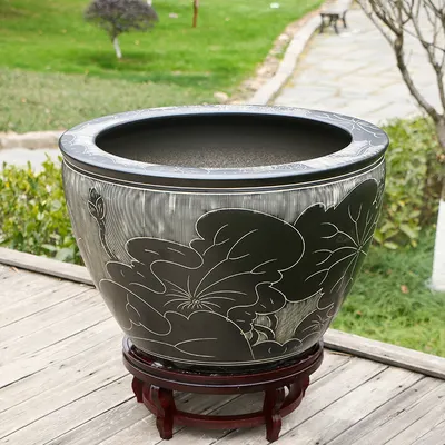 Jingdezhen fabbrica di ceramica all'ingrosso intaglio vasetti di ceramica intaglio ceramica grandi vasi di fiori di fascia alta decorazione di porcellana per la casa
