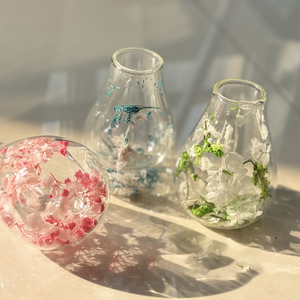 Taza <span class=keywords><strong>de</strong></span> doble capa <span class=keywords><strong>de</strong></span> vidrio <span class=keywords><strong>de</strong></span> borosilicato alto Diseño <span class=keywords><strong>de</strong></span> flores secas simples Taza <span class=keywords><strong>de</strong></span> té <span class=keywords><strong>mate</strong></span> para beber café doméstico resistente al calor - Product Image 2