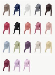 Chaqueta Deportiva con Cierre para Mujer, Manga Larga, Ajustada, con Orificios para los Pulgares - Product Image 3