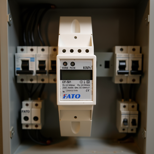 Medidor Electrónico Monofásico FATO CF-501 230V 10(63)A 50Hz con Pantalla kWh - Product Image 3