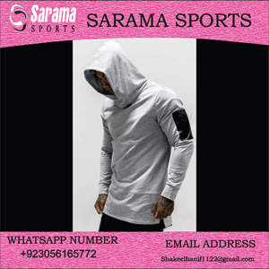 เสื้อสวมหัวผ้าคอตตอนหนาสำหรับผู้ชายเสื้อฟรินซ์เทอร์รี่ทรงหลวมใส่โลโก้ได้ตามต้องการ - Product Image 2