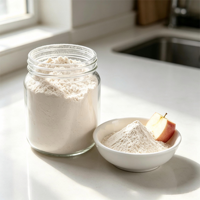 Goedkope pure appelpoeder, voedingskwaliteit, 100% puur natuurlijk fruitpoeder voor dranken en bakken