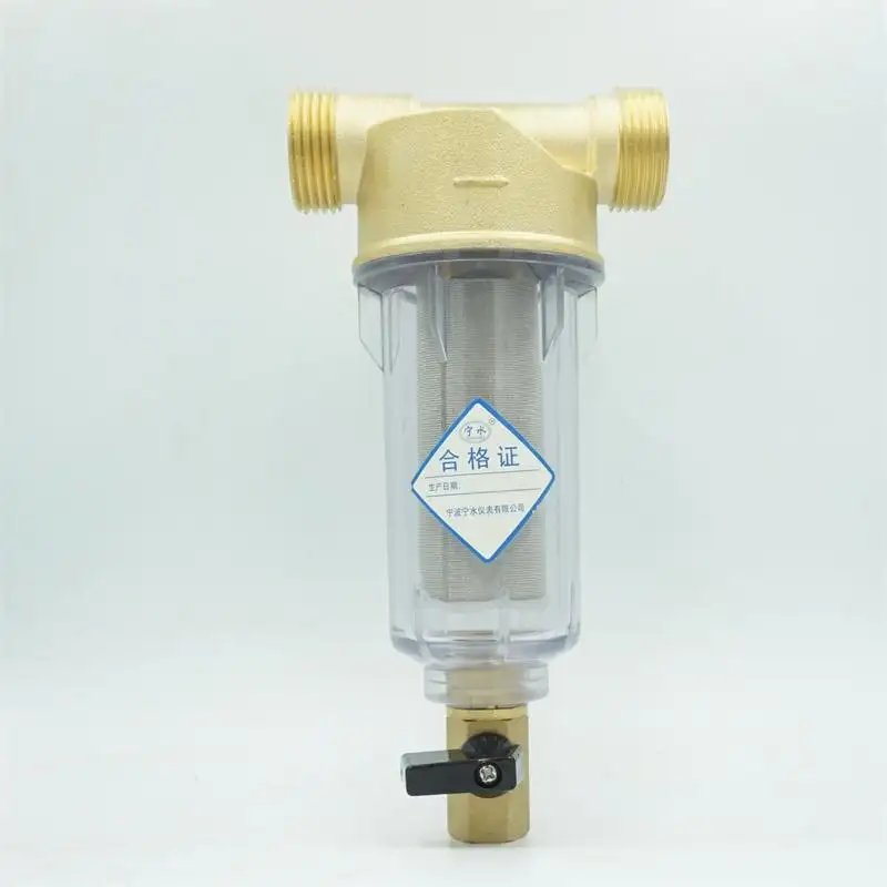 Полностью домашний автоматический фильтр обратной промывки воды/предварительный фильтр