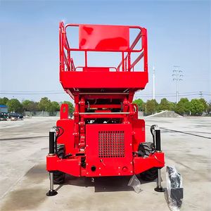 Plataforma elevadora eléctrica inteligente hidráulica de tijera, escalera, plataforma de trabajo aéreo, elevador autopropulsado para coche - Product Image 2