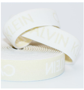 Dây thun Jacquard co giãn cao 2-5cm, chất liệu nylon, dùng cho đồ gia dụng, giày dép, đồ lót, in logo sọc dày, bản rộng 2-5cm - Product Image 4