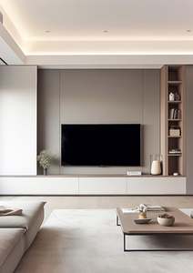 Modern Nordic Home Furniture Black Solid Oak Wood <b>Storage</b> TV Stand Scandinavian <b>Industrial</b> Office Cabinets - Product Image 3