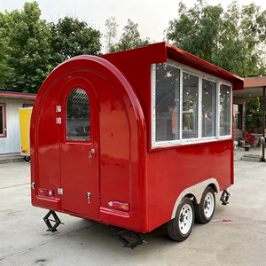 Remorque alimentaire mobile moyenne en aluminium rose pastel, véhicule de restauration commerciale pour la vente de glaces, événements axés sur les femmes, entreprise de desserts - Product Image 6