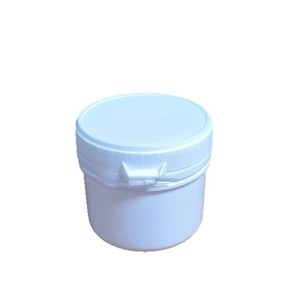 White <b>Plastic</b> Bucket 0.2L Spiral Lid Chemical Resistance Packaging For Wall <b>Putty</b> Waterproof Material - Product Image 1