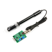 Sonde de capteur de pH non rechargeable KUONGSHUN pour l'industrie des piscines, l'industrie manufacturière et les laboratoires, avec connecteur BNC